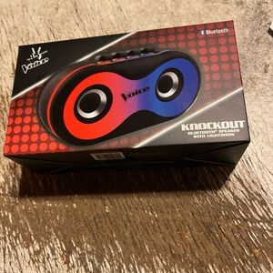 Knockout Bluetooth Speaker - Red and Blue